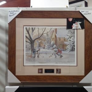 home ice advantage autographed by jean beliveau doug laird