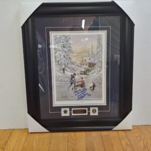 rivalry autographed by bobby baun